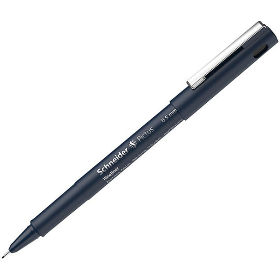 Тънкописец Schneider Pictus - 0.5 mm, черен | Ученически пособия