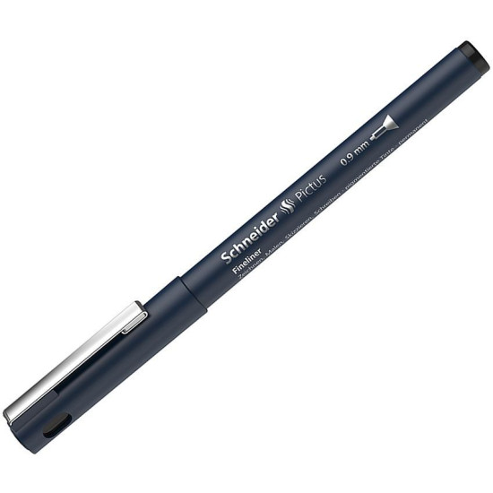 Тънкописец Schneider Pictus - 0.9 mm, черен | Ученически пособия