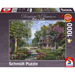 Пъзел Manor house with tower - 1000 части Пъзел Manor house with tower - 1000 части