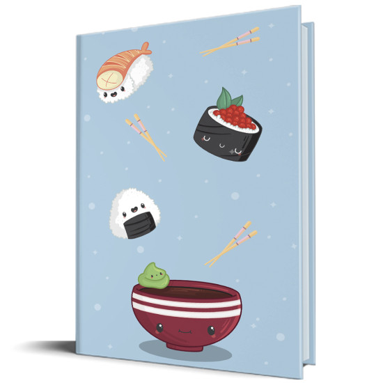 Тефтер Kawaii - Sushi | Тефтери, бележници и планери