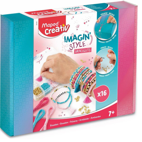 Творчески комплект Maped Creativ - Направи си сам гривни | Творчески комплекти
