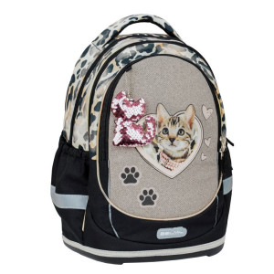 Ученическа раница Belmil - Will Cat, 2 отделения, 22 l