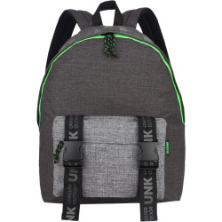 Ученическа раница Unkeeper Buckles (зелен цип)