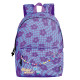 Ученическа раница Unkeeper Tiktoking Around (синя пролет) | Unkeeper