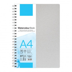 Скицник за акварел, темпера, моливи Drasca Watercolour Book A4 30 л. 250 g