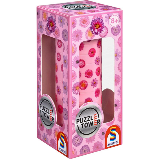 3D пъзел Tower puzzle - Flowers