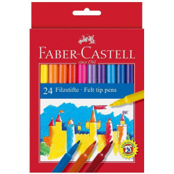 Флумастери Faber-Castell - 24 цвята