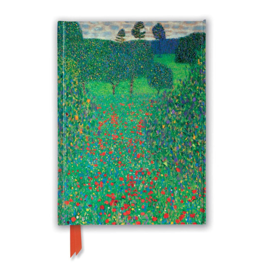 Тефтер Gustav Klimt: Poppy Field