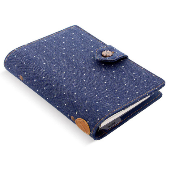 Органайзер Filofax Personal Denim Dots Indigo 