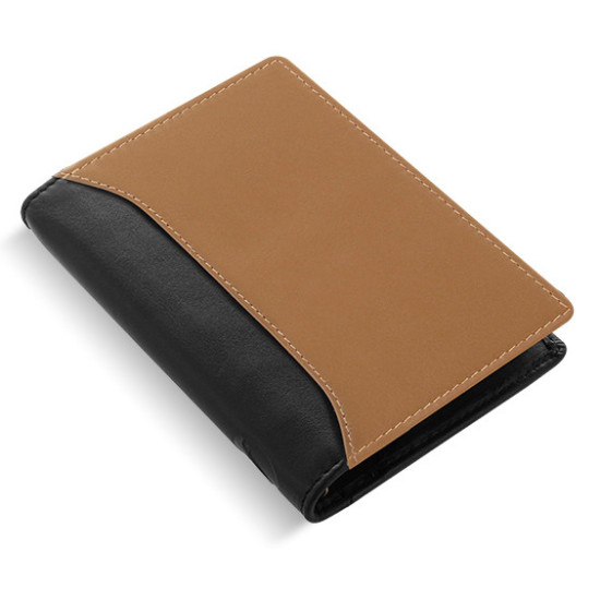 Органайзер Filofax Personal Nappa Slim Taupe&Black 