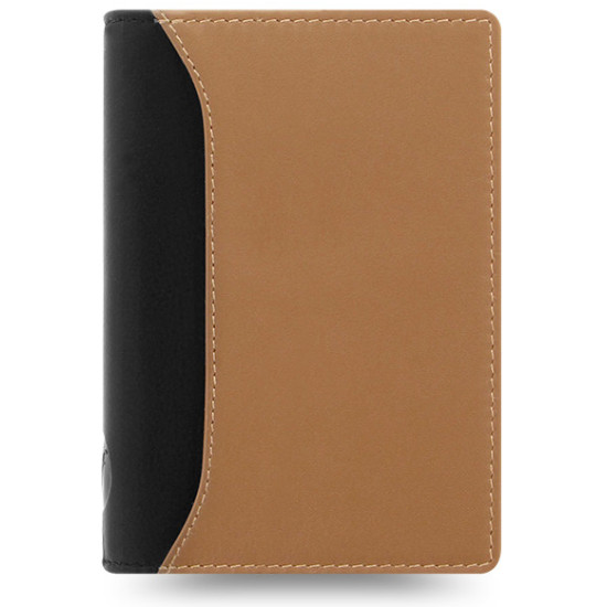 Органайзер Filofax Personal Nappa Slim Taupe&Black 