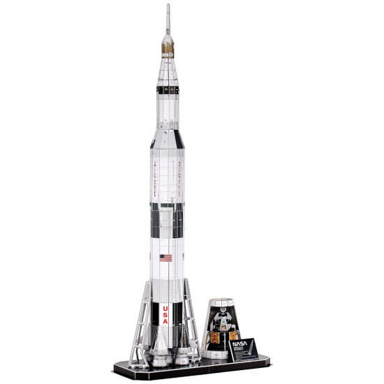 3D Пъзел Revell от 136 части - Аполо 11 Сатурн V | REVELL