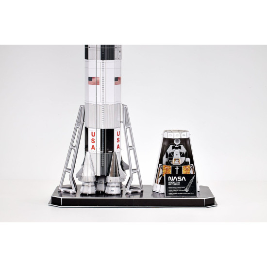 3D Пъзел Revell от 136 части - Аполо 11 Сатурн V | REVELL
