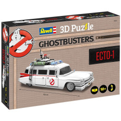 3D Пъзел Revell от 154 части - Екто-1, Ловци на духове 3D Пъзел Revell от 154 части - Екто-1, Ловци на духове