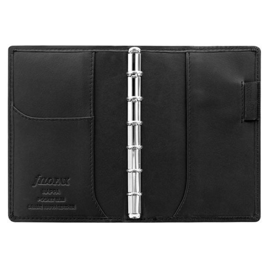 Органайзер Filofax Nappa Black Pocket Slim