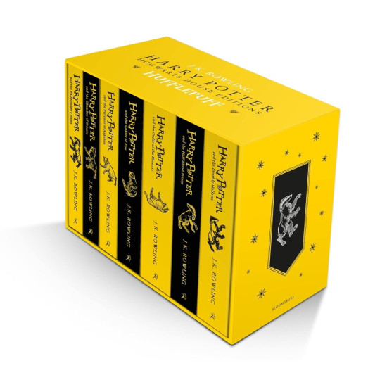 Harry Potter Hufflepuff House Edition Paperback Box Set