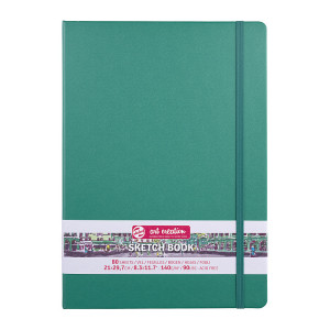  Скечбук 140г 80л А4 Forest Green
