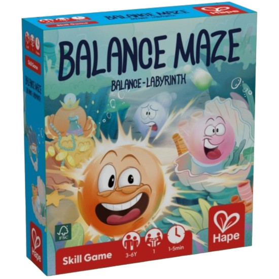 Детска игра 2 в 1 HaPe International - Лабиринт | Hape