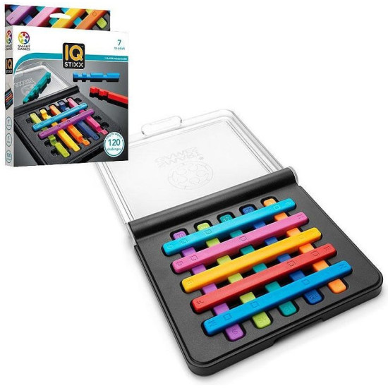 Детска логическа игра Smart Games - IQ Stixx, със 120 предизвикателства | SMART GAMES