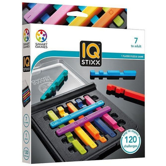 Детска логическа игра Smart Games - IQ Stixx, със 120 предизвикателства | SMART GAMES