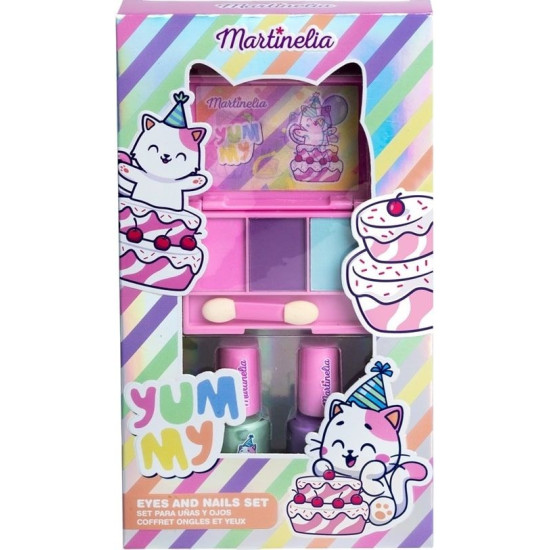 Детски козметичен комплект Martinelia Yummy - За очи и нокти | Игри и играчки