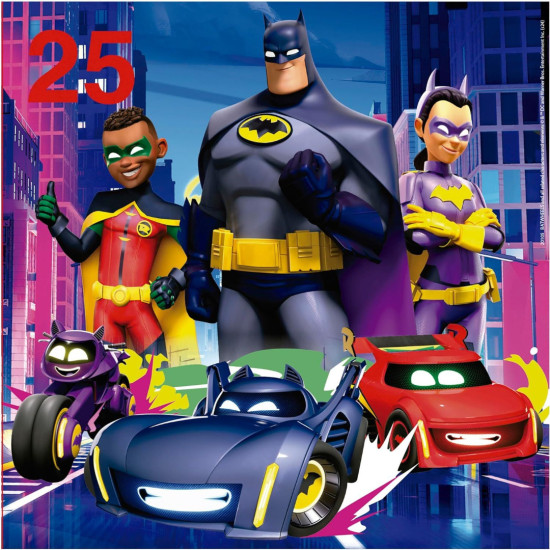 Детски пъзел Educa 4 в 1 - Batwheels | Educa