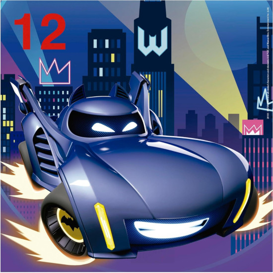 Детски пъзел Educa 4 в 1 - Batwheels | Educa