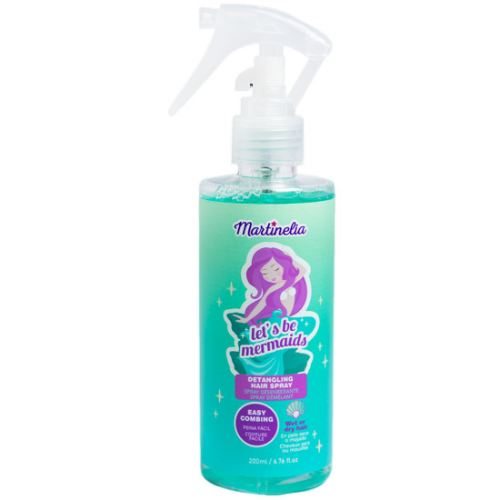 Детски спрей за разресване Martinelia - Lets be mermaids, 200 ml | Игри и играчки