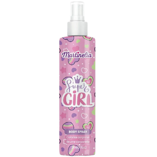 Детски спрей за тяло Martinelia - Supergirl, 210 ml | Игри и играчки