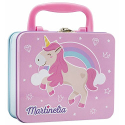 Детско метално куфарче с козметика Martinelia Little Unicorn