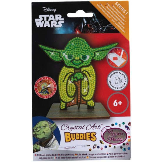 Диамантена фигурка Craft Buddy - Йода | Star Wars