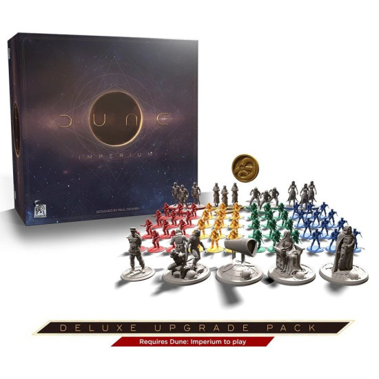 Допълнение за настолна игра Dune: Imperium - Deluxe Upgrade Pack | Dire Wolf