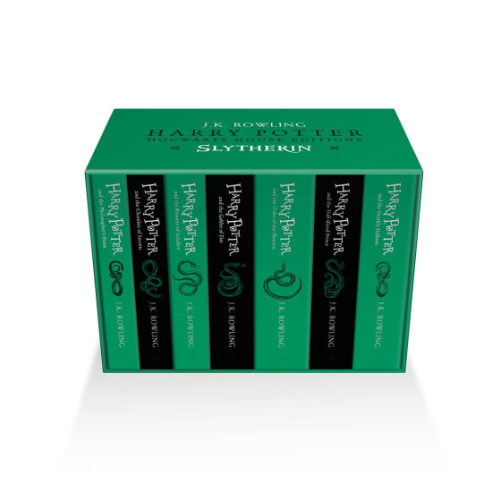 Harry Potter Slytherin House Edition Paperback Box Set | Дж. К. Роулинг