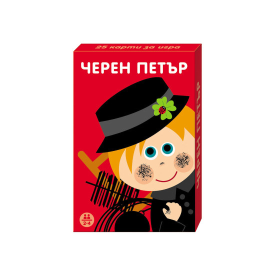Игра Черен Петър, 25 карти малък формат | Unicart