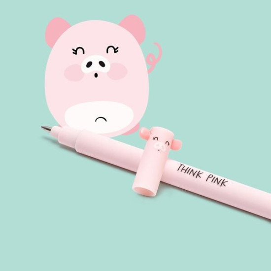 Изтриваема гел химикалка Legami Piggy | Химикали и пишещи средства