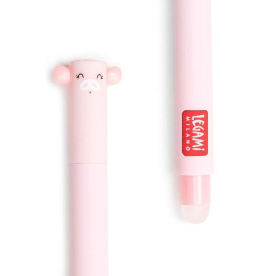 Изтриваема гел химикалка Legami Piggy | Химикали и пишещи средства