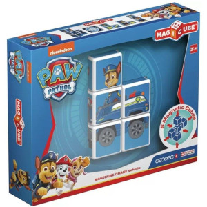 Комплект кубчета Geomag - Magicube Пес Патрул, Колата на Чейс