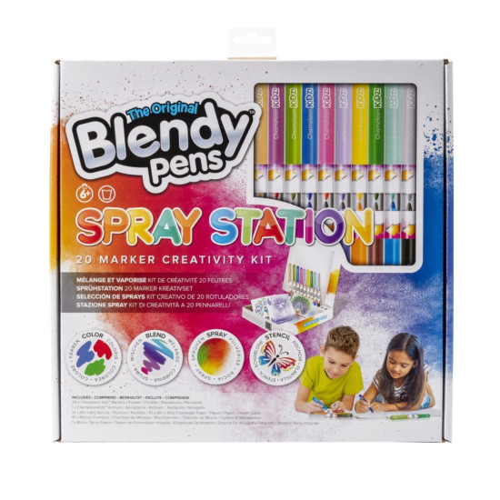 Комплект маркери Blendy Pens - Spray Station, 20 бр. | Chameleon