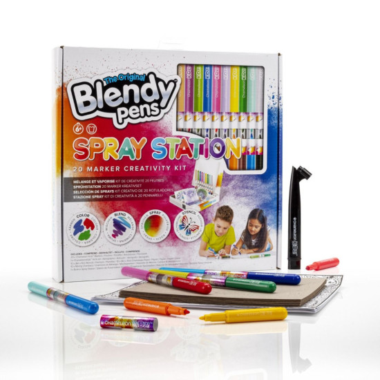 Комплект маркери Blendy Pens - Spray Station, 20 бр. | Chameleon
