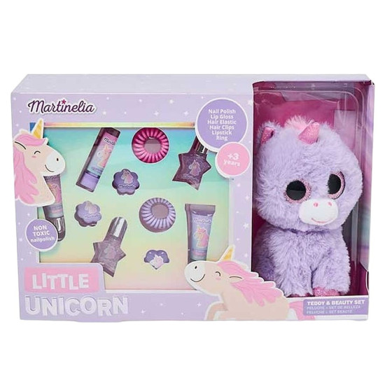 Козметичен комплект Martinelia Little Unicorn - С плюшена играчка | Игри и играчки