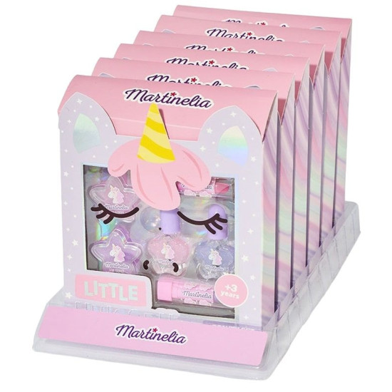 Козметичен комплект Martinelia Little Unicorn - За лице и нокти, 5 части | Игри и играчки