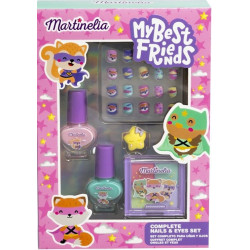 Козметичен комплект Martinelia My Best Friends - За нокти и очи, 5 части