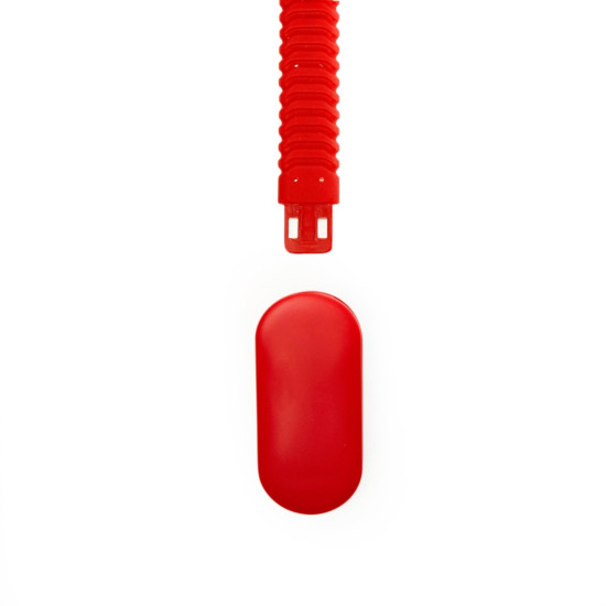Лампа за четене с USB - червена | Аксесоари за четене
