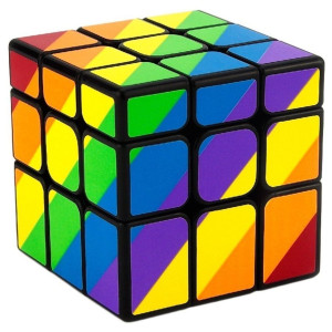 Магическо пъзел кубче Cayro - Unequal, 3 x 3 x 3 cm