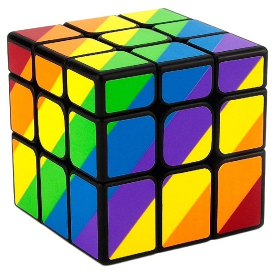 Магическо пъзел кубче Cayro - Unequal, 3 x 3 x 3 cm | Cayro