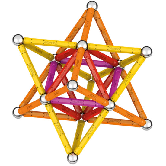 Mагнитен конструктор Geomag - Classic, 93 части | Игри и играчки