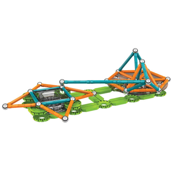 Магнитен конструктор Geomag - Mechanics Motion Magnetic Gears, 160 части | Игри и играчки