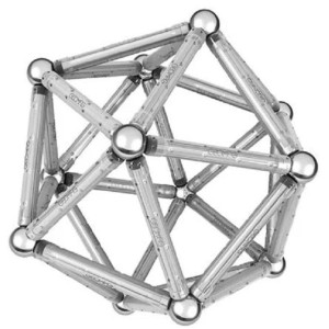 Магнитен конструктор Geomag - Pro-L Pocket Set, 53 части