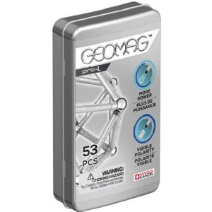 Магнитен конструктор Geomag - Pro-L Pocket Set, 53 части