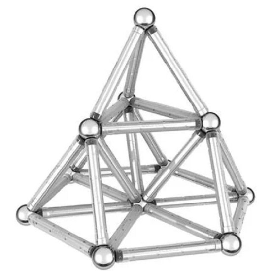 Магнитен конструктор Geomag - Pro-L Pocket Set, 53 части | Игри и играчки